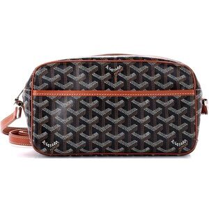 Goyard Black and Tan Belt Bag